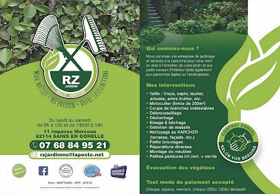 RZ JARDIN MULTI SERVICES, Jardinier à Sains-en-Gohelle