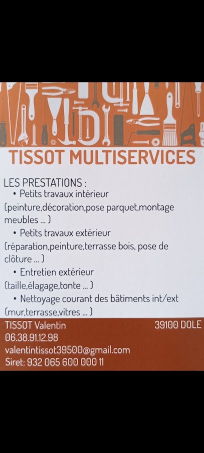 Tissot Multiservices Jardinier à Dole