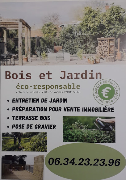 Bois Et Jardin Éco-Responsable, Jardinier au Tour-du-Parc