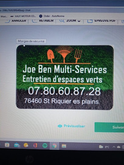 Joe Ben multi-services entretien d'espaces verts, Jardinier à Saint Riquier Es Plains