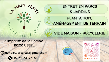 La Main Verte, Jardinier à Ussel