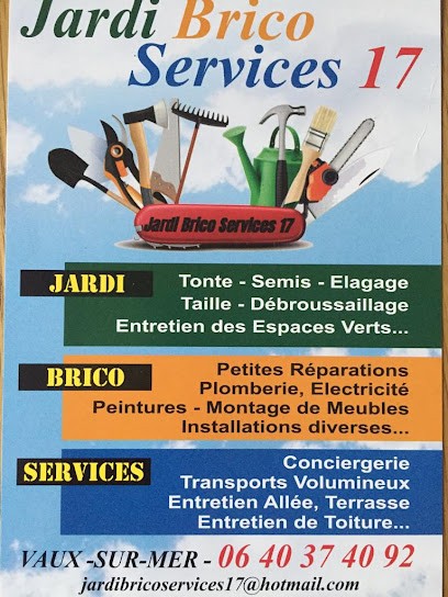 Jardi Brico Services 17, Jardinier à Vaux-sur-Mer