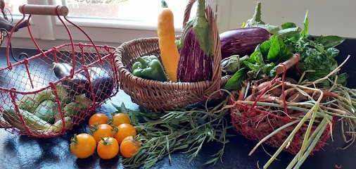 Un rucher sur le toit un potager en bas du jardin, Jardinier à Lunas
